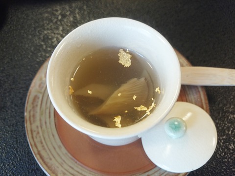 5648f9bf s - 足太あわび茸が主役！あわび茸創作懐石（魚英さん）